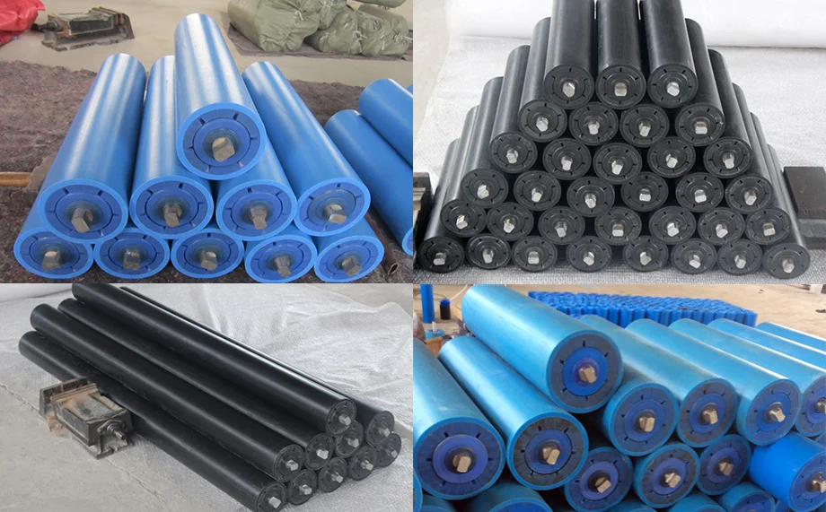 Промышленный переносной полиэтиленовый ленточный Конвейерный роликовый направляющий HDPE