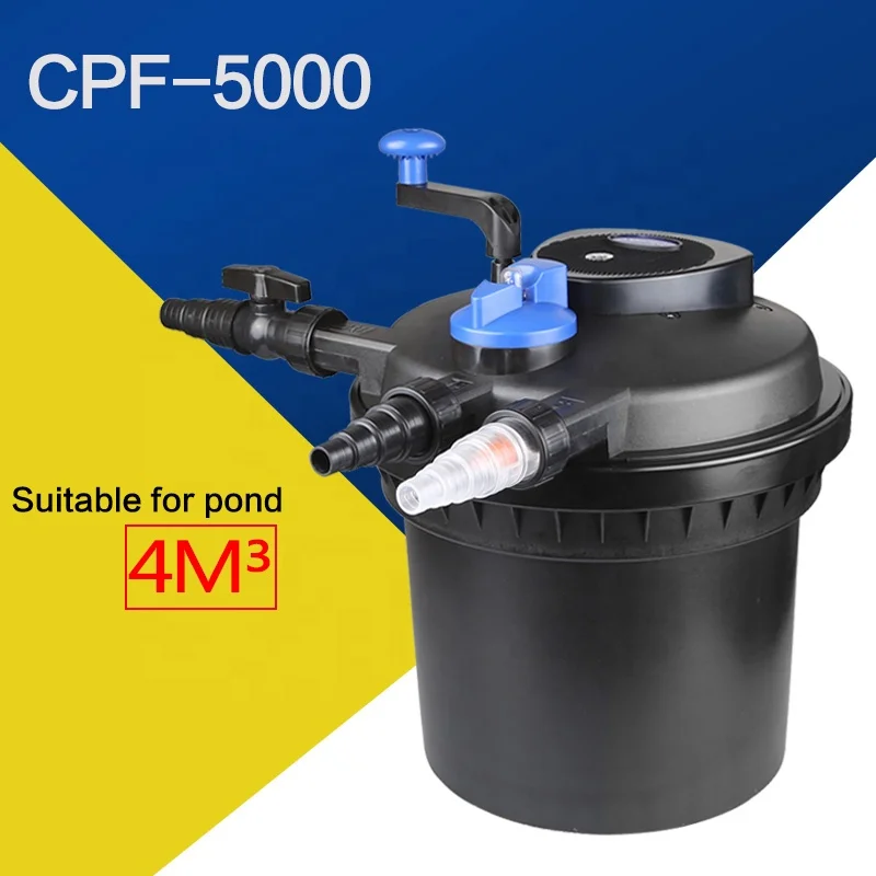 SUNSUN CPF Series Efficient Large Pond Garden Pressure Biological Filtration System Pond Bio Filter