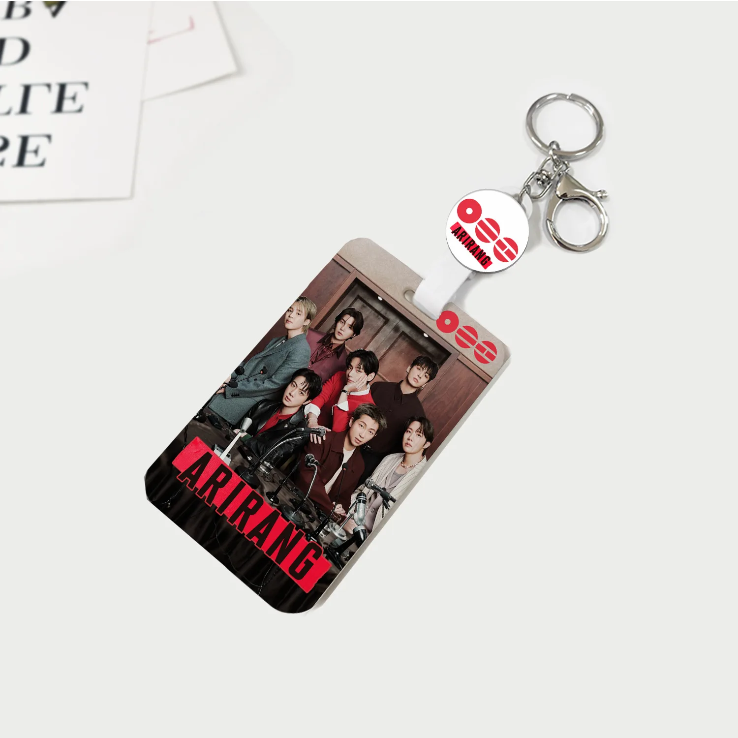 KPOP Idols 2026 New Album ARIRANG Acrylic Cards Holder JK J-HOPE