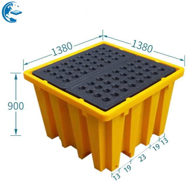 high quality spill pallet secondary containment pallet oil pallet for oil chemicals