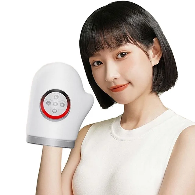 USB Rechargeable Electric Hand Massager with Airbag Compression Vibration Heating for Arthritis Finger Numbness & Pain Relief