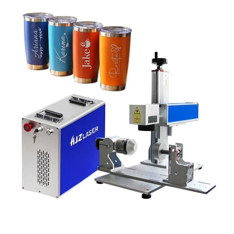 Fiber Laser Marking Machine for Personalized Custom Engraved YETI Tumbler or Tumbler Birthday Gift Unique Engraving