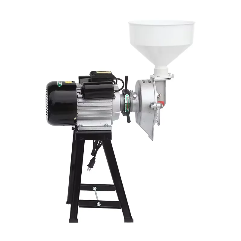 WEIYAN Popular Grain Grinder Machine Peanut Rice Soybean Pulp Grinding Wet and Dry Dual Use Grinding Machine Cereals Grinder
