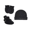 Gray and black single layer 3pc set