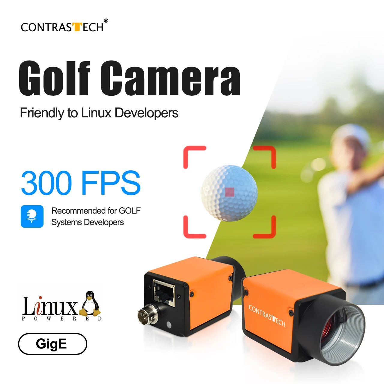 High Speed Machine Vision Cameras for Golf Swing Analysis