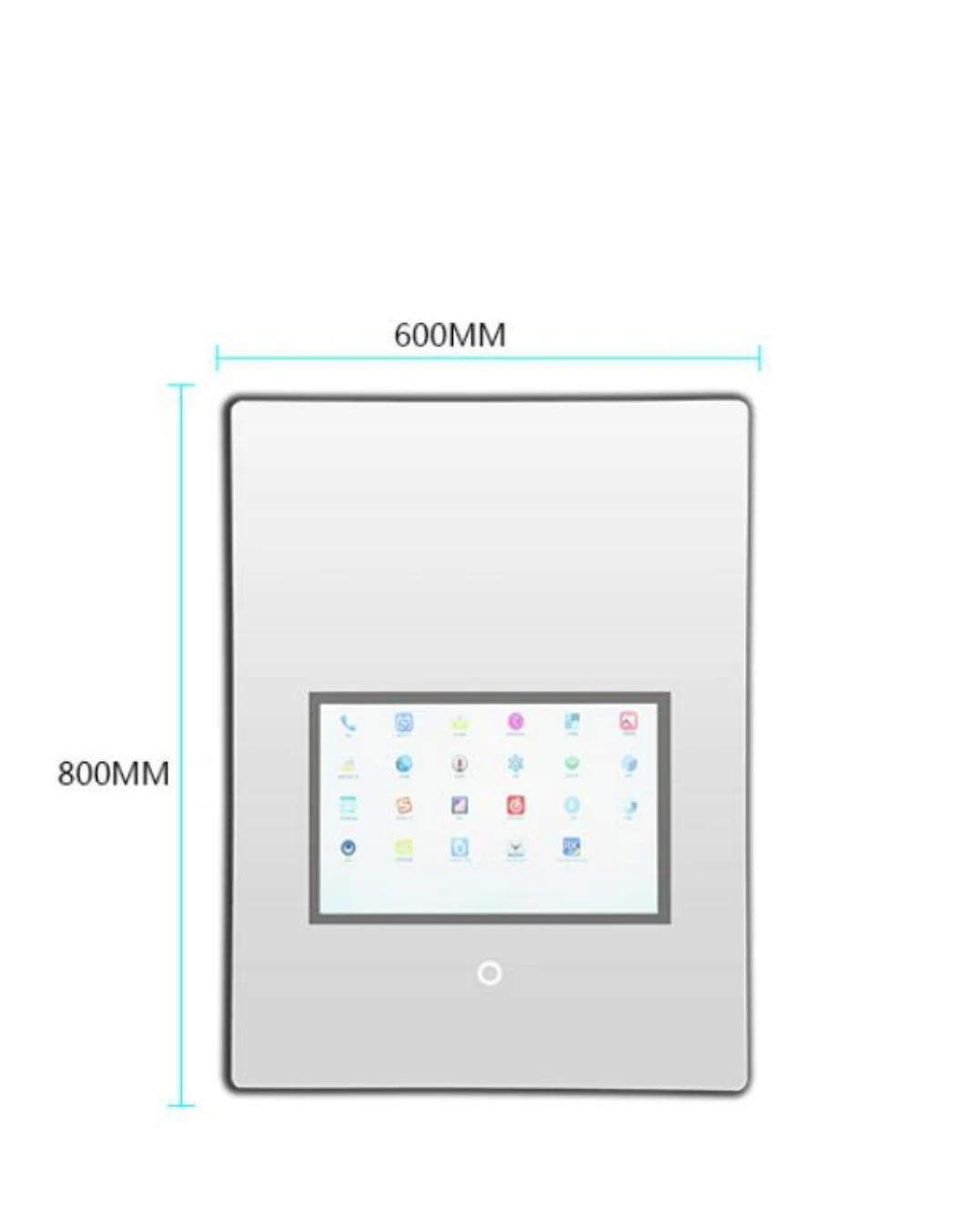 Best Prices Magic Mirror Full Function Glass TV Smart Android Led Mirror With Touch Screen Wifi Blue Tth