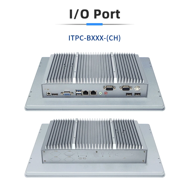 Fanless panel pc