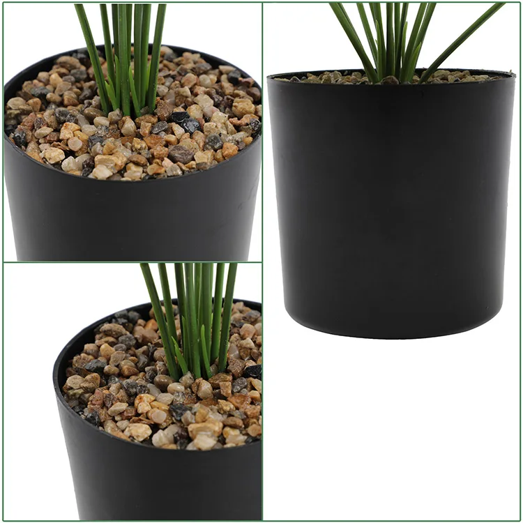 Mydays Simulation Greenery Leaves Plant Fake Flower Pot Artificial