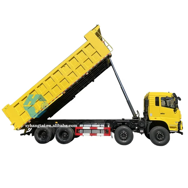 Chinese Manufacturer Customization SKD 12 Wheels 8x4 Dump Truck 50Ton Load Africa Mining Transport