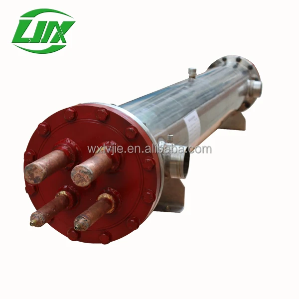 Double System Shell and Tube Heat Exchanger 304 Stainless Steel Evaporator  Can Be Customized