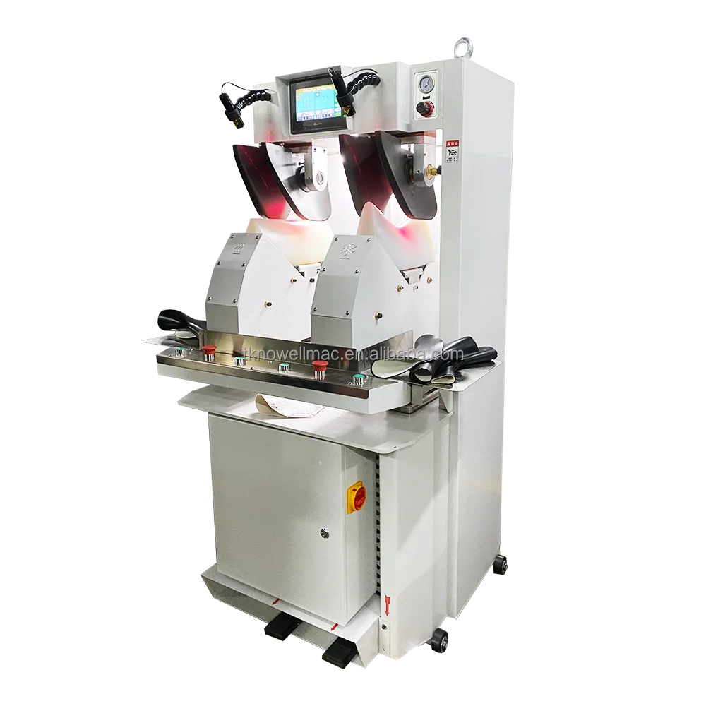 Shoe Making Machine Vamp of Boot Crimping Moulding Hot and Cold Forming Shaping Machine