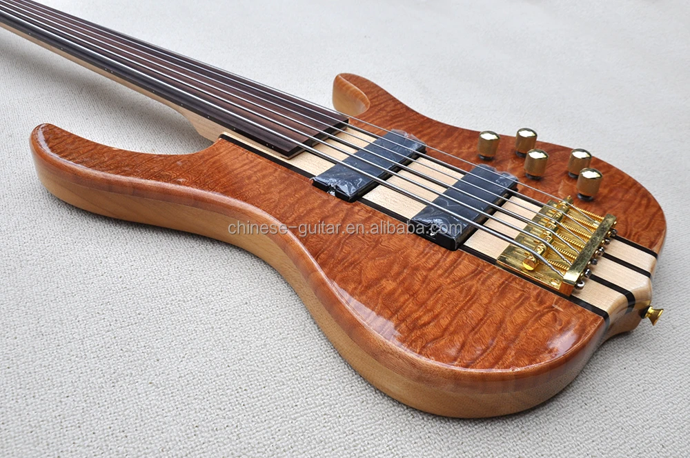 Flyoung Musical Instruments Bass Guitar 6 Strings Electric Bass Guitar