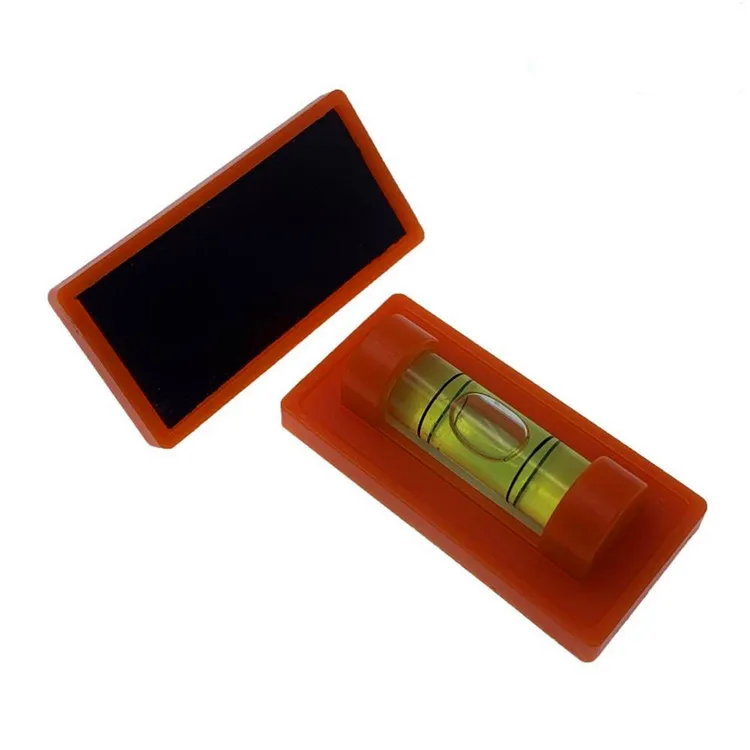 TEBAK  Square Level Instrument, Bubble Inclinometer, Level Meter, air Bubble Level Meter, Magnetic Cylinder