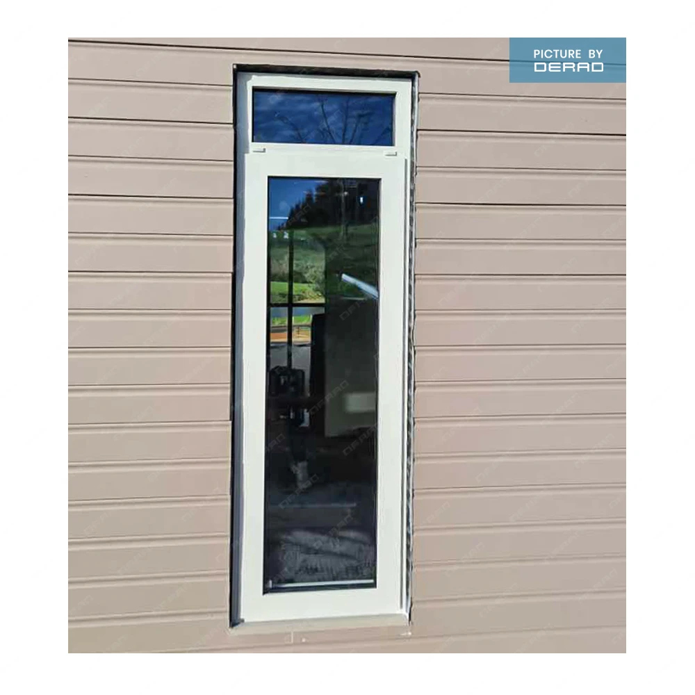 Derad hot selling double tempered Low-E glass window aluminium outward opening casement windows