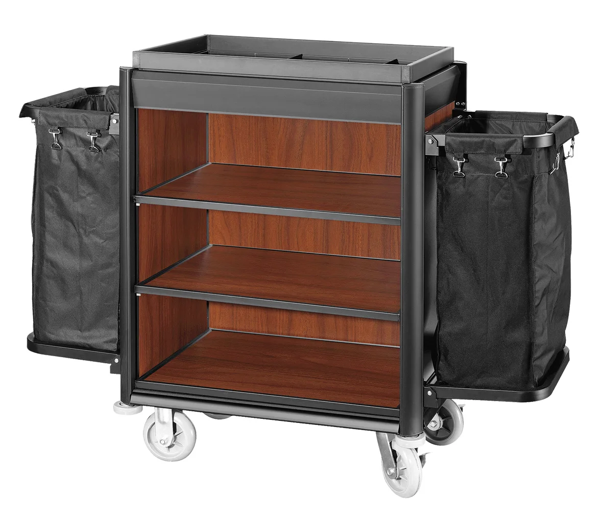 Hotel Room Attendant Cart Housekeeping Room Service Trolley from China  manufacturer - LAICOZY hotel supply