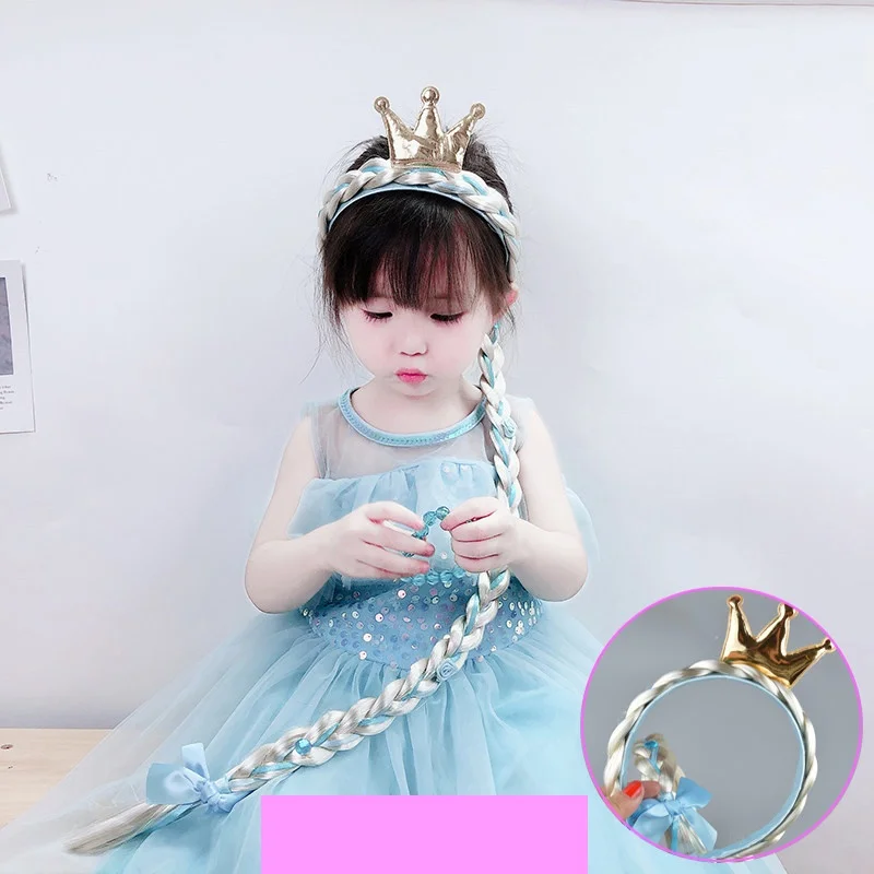 Princess Hair Bands Braid wig