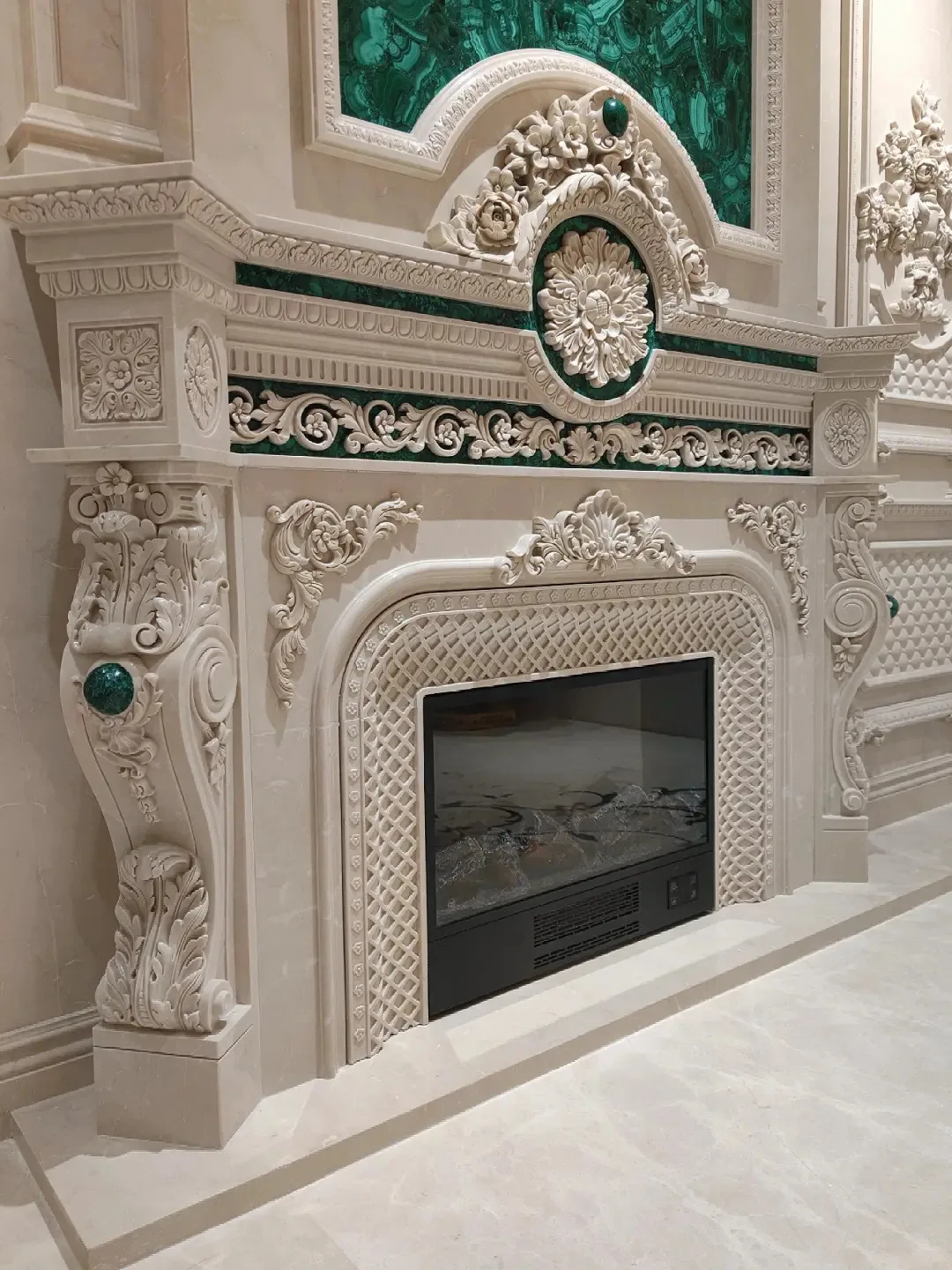 product natural beige marble carving stone carvings and sculpture home decoration marbre french style interior design-4