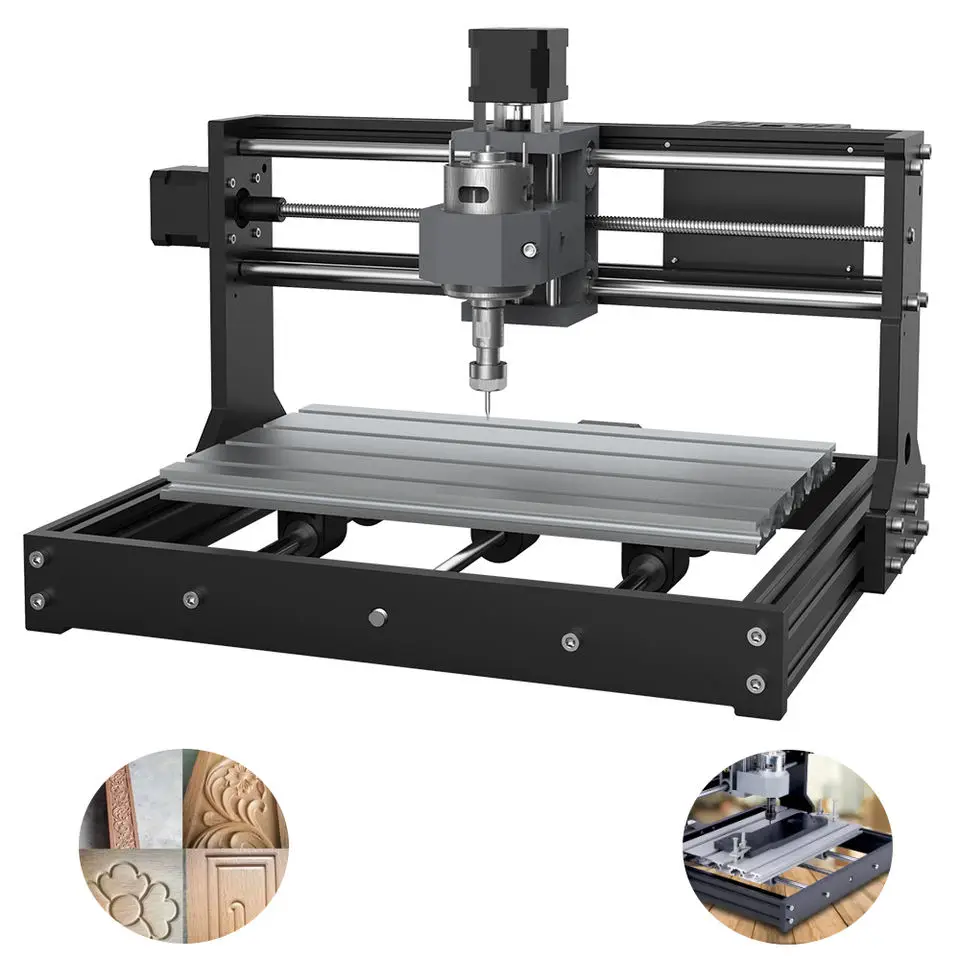 CNC3018 Pro DIY CNC Router Kit 2-in-1 Mini Engraving Machine CNC3018 Pro DIY CNC Router Kit 2-in-1 Mini Engraving Machine
