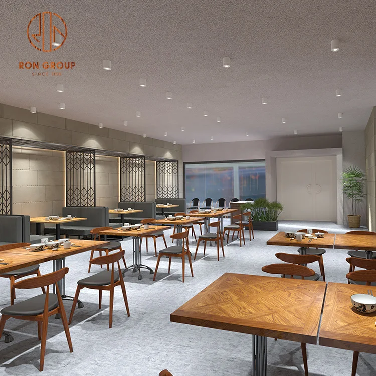 Factory Direct Sale Grey High Quality Cheap Price Mdf Dining Table  for Restaurant