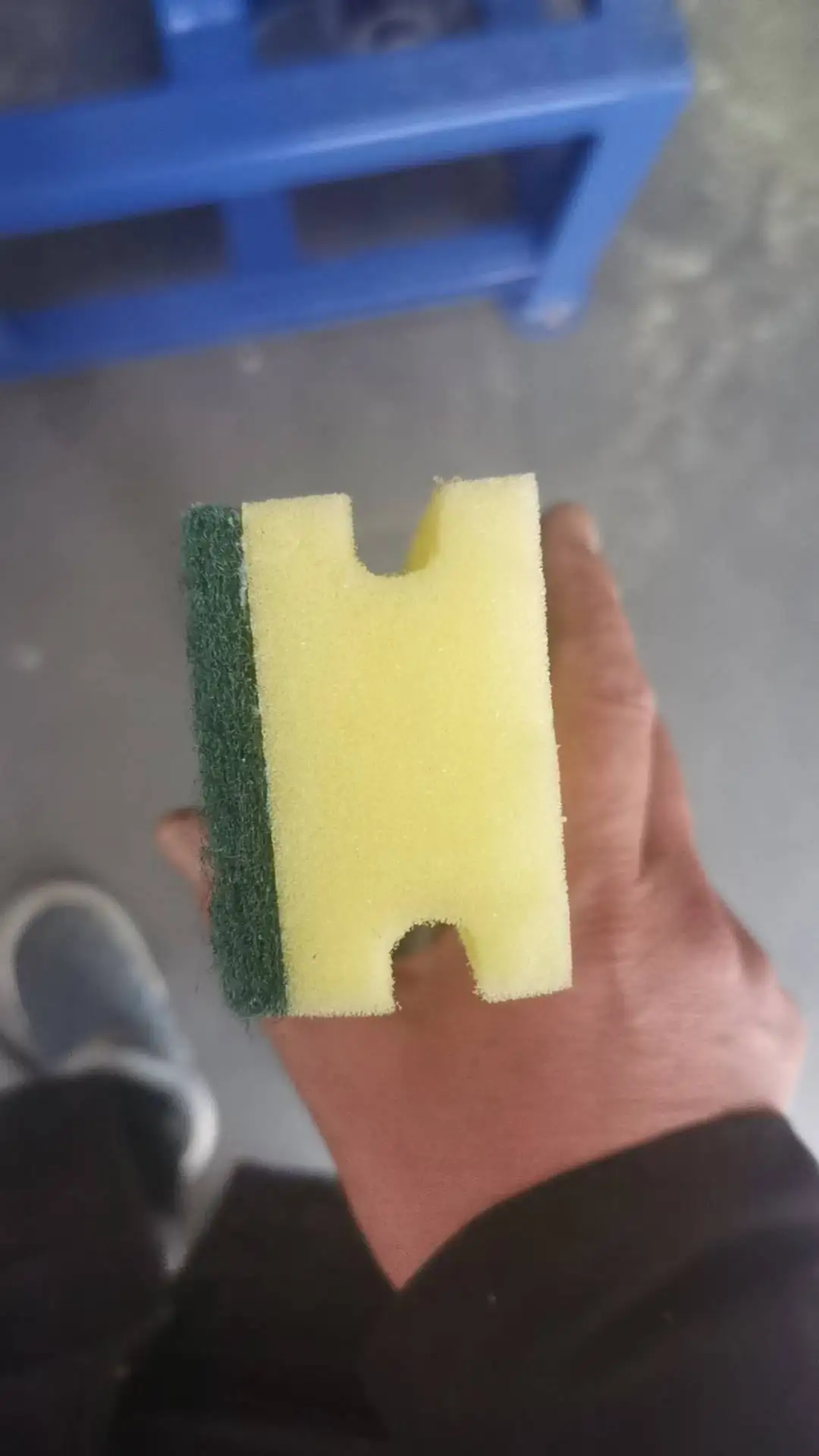 Sponge Notching Machine Sponge Grooving Machine Scouring Pad Sponge Slotting Machine