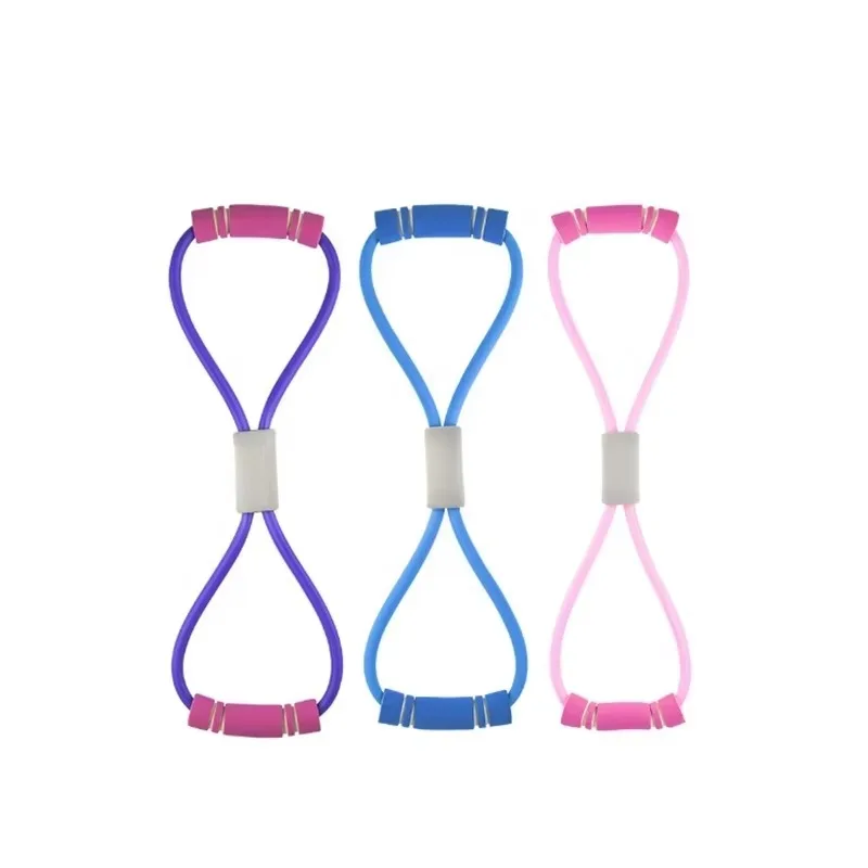 VOSSOT Resistance Band 8-Form - Yoga Zugseil Für Fitness Training