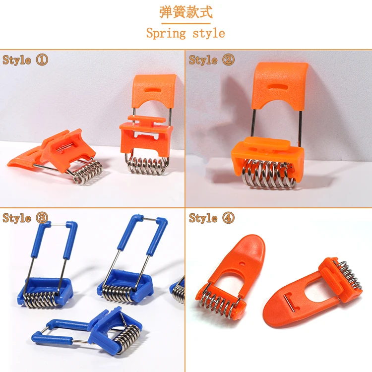 Custom LED Wire Form Loaded Clip Springs for Ultra-thin Panel Lights Easy Installation Slider Bracket Spring Clip