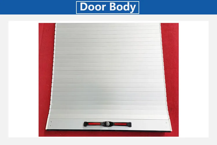 Electric Aluminium Pickup Van Roller Shutters Door For Vehicles Cargo