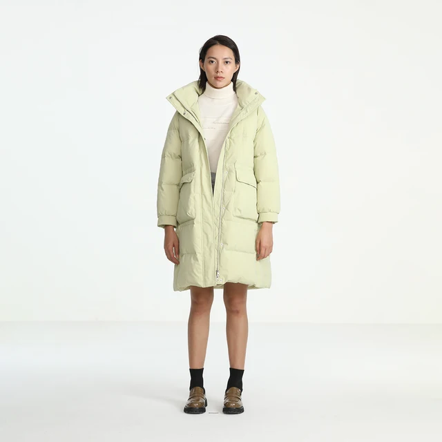 Super Soft Lightweight Waterproof Woman 90%Duck Down Jacket and Puffer Coat