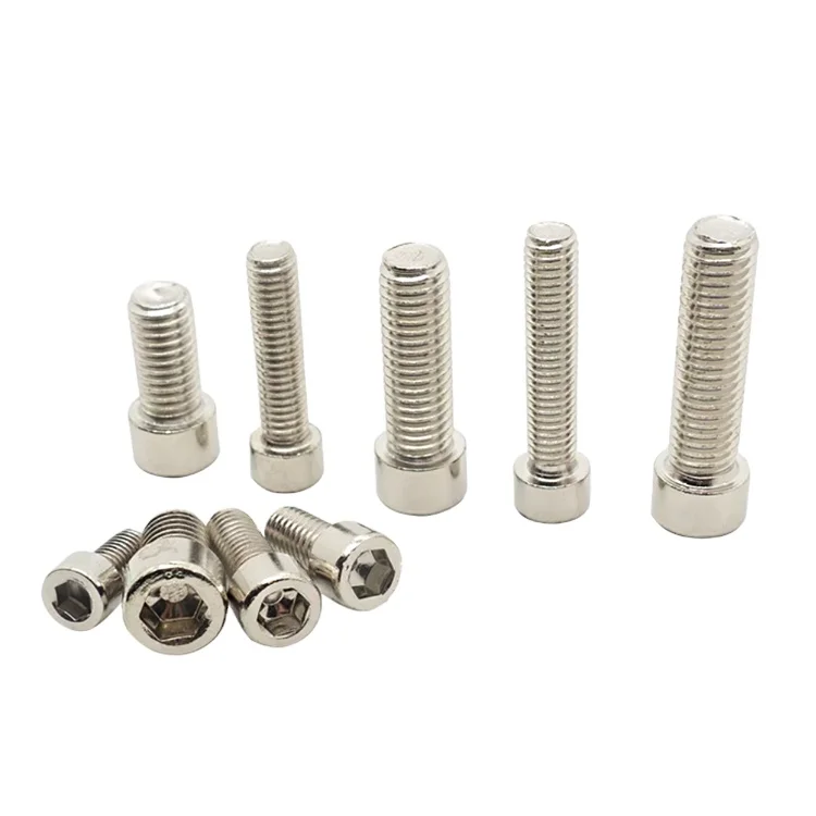 Aluminum Profile Accessories, Stainless Steel Fastening Bolts, Half Round Head Hexagon Socket Screws M5M6M8 Bolts M5-M6-M8