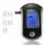 Digital LCD Breathalyzer Test Alcohol Tester Analyzer Detector 5x Mouthpieces