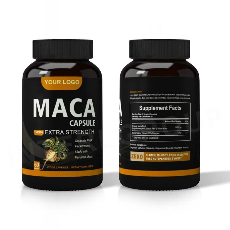 Health Care Supplement Maca Root Extract 0.6 Macamides Black Maca