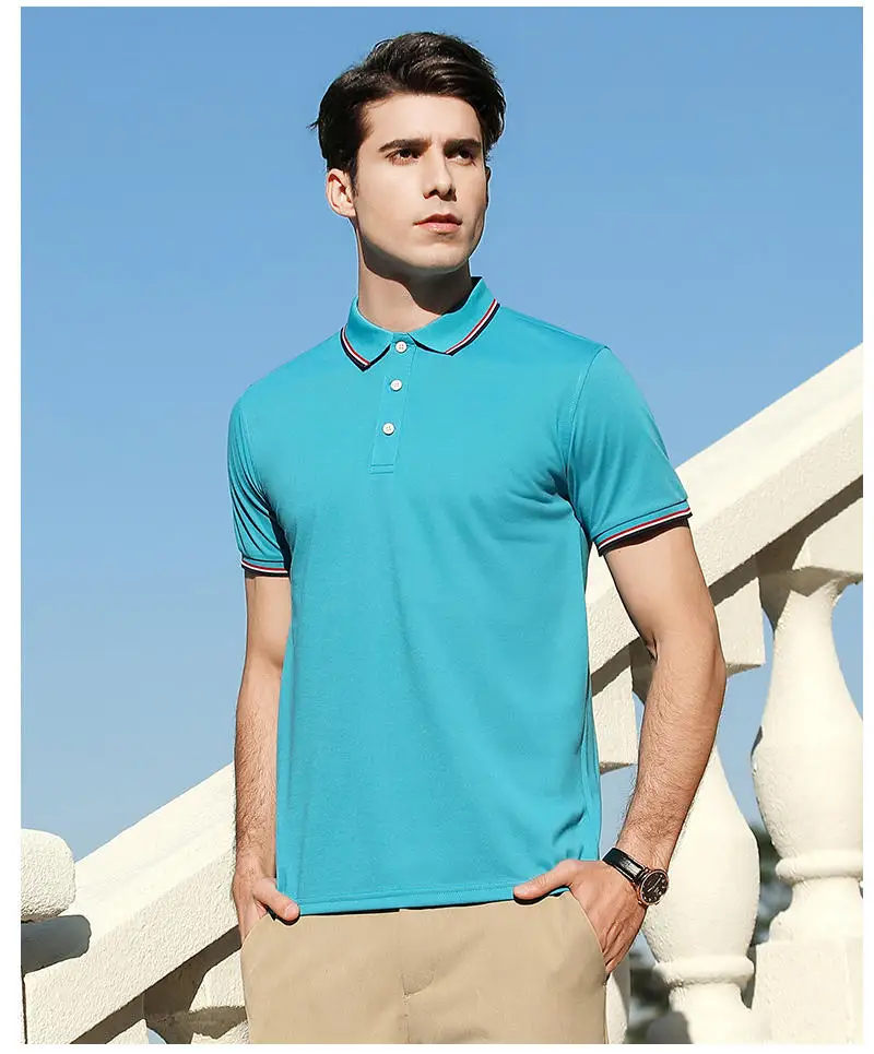 Wholesale Welldesigned Mens Tshirt Polyester Man Polo Tshirt Business