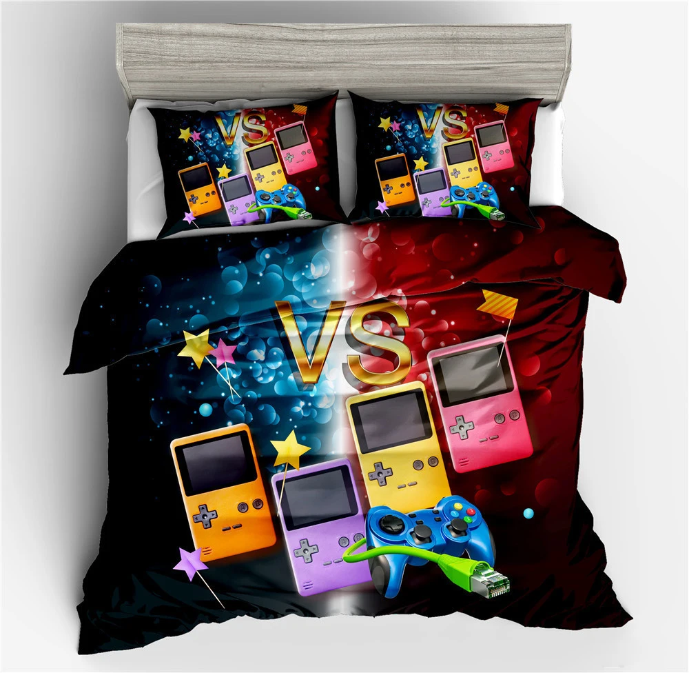 Hot New Design 3d Printing Fashion Comforter Bedding 100 Polyester Black Duvets Cover Sets