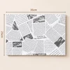 White English printing [25*35cm]