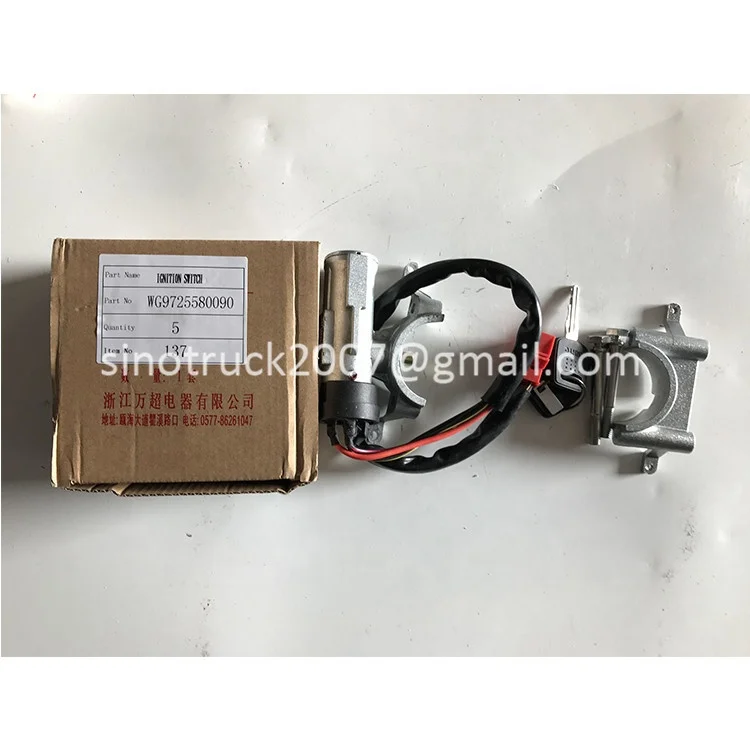 Sinotruk Howo Spare Parts Ignition Switch WG9725580090