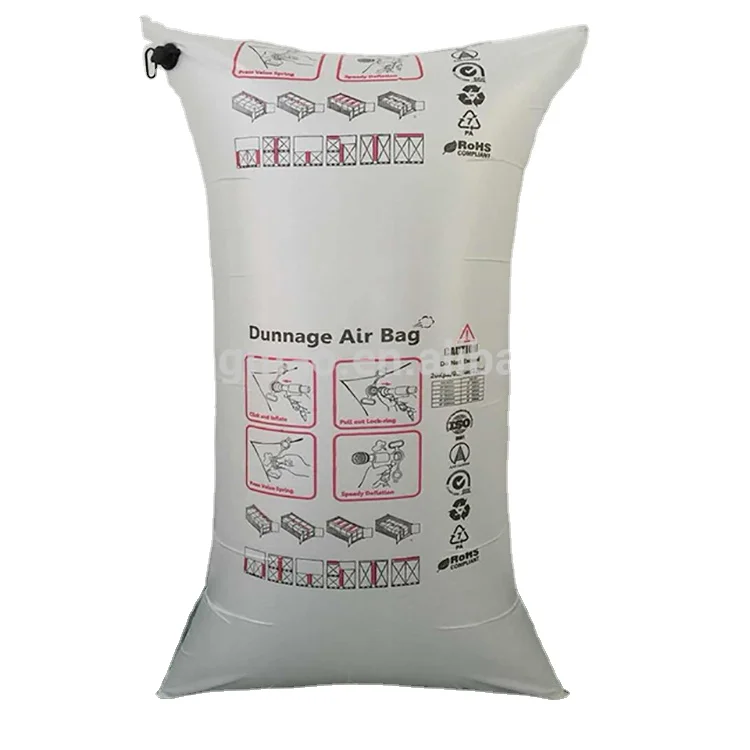 reusable Inflatable Kraft Dunnage Air Bag Cargo Shipping For Container Loading