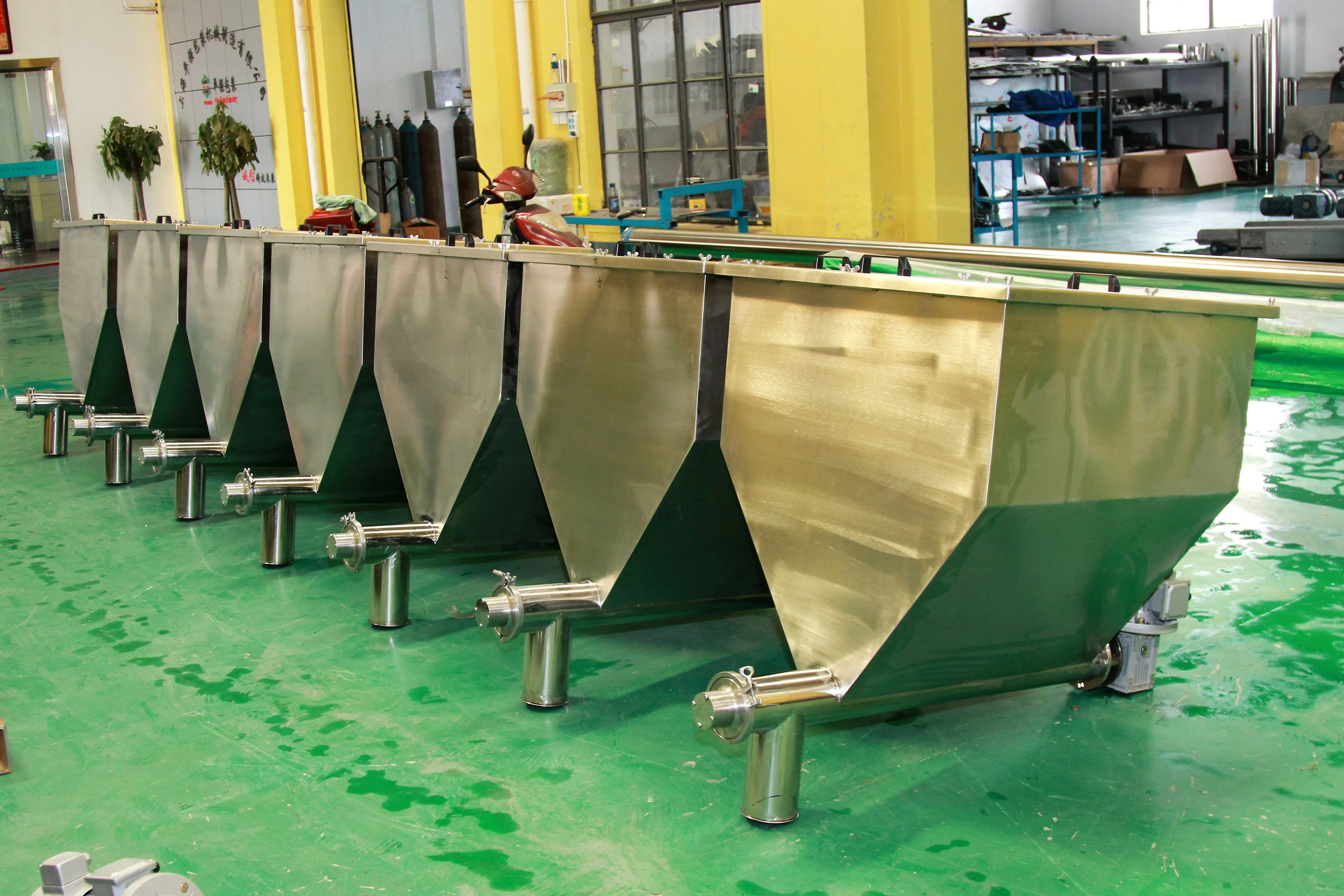 PQPACK, 11 лет, Прямая поставка с завода, винтовой шнековый конвейер из нержавеющей стали, винтовой конвейер