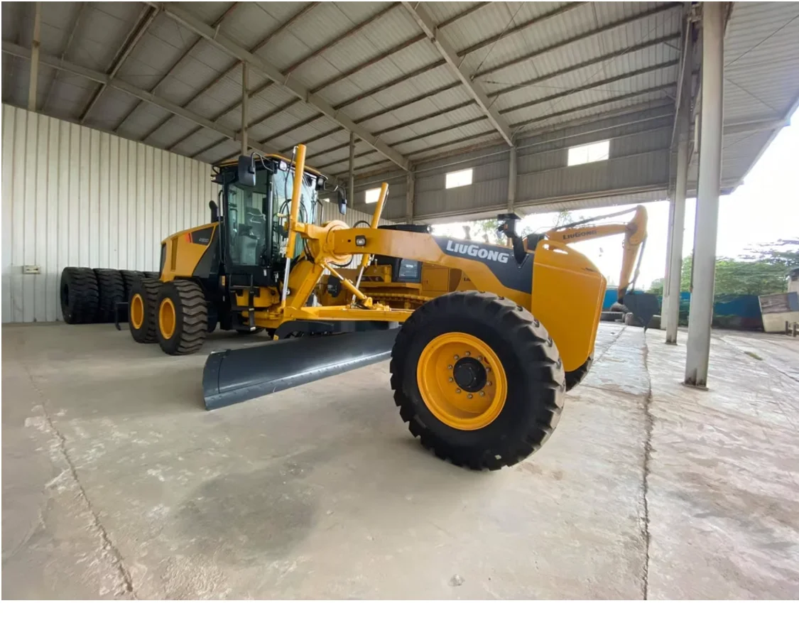 LIUGONG 4180D Motor Grader High Quality Chinese Brand Road Roller Compactor Machine with Engine and Pump Core Components
