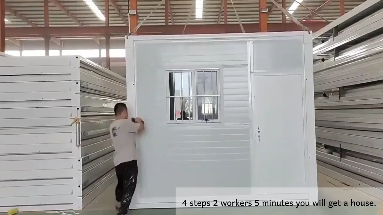 Foldable Prefabricated Folding Structure Shipping Prefab Container ...