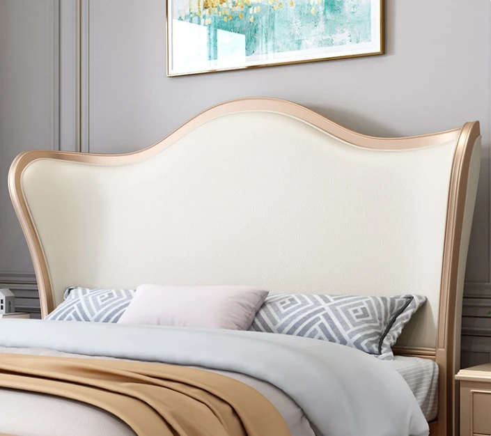 Modern Luxury Bedroom Furniture Normal Bed Designs in Wood Latest Cheap ...
