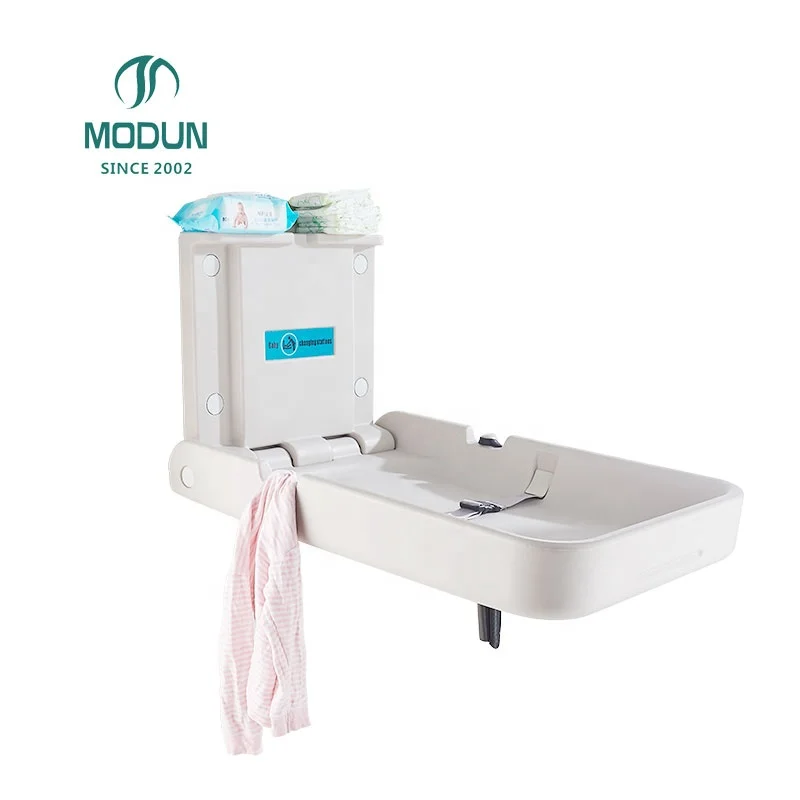 changing table with portable sink