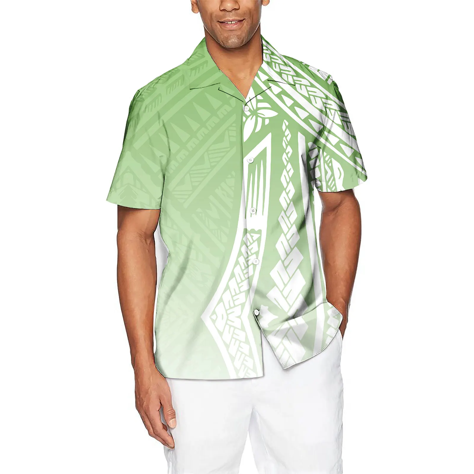 Supplier Summer Hawaiian Beachwear Shirts for Men Wholesale