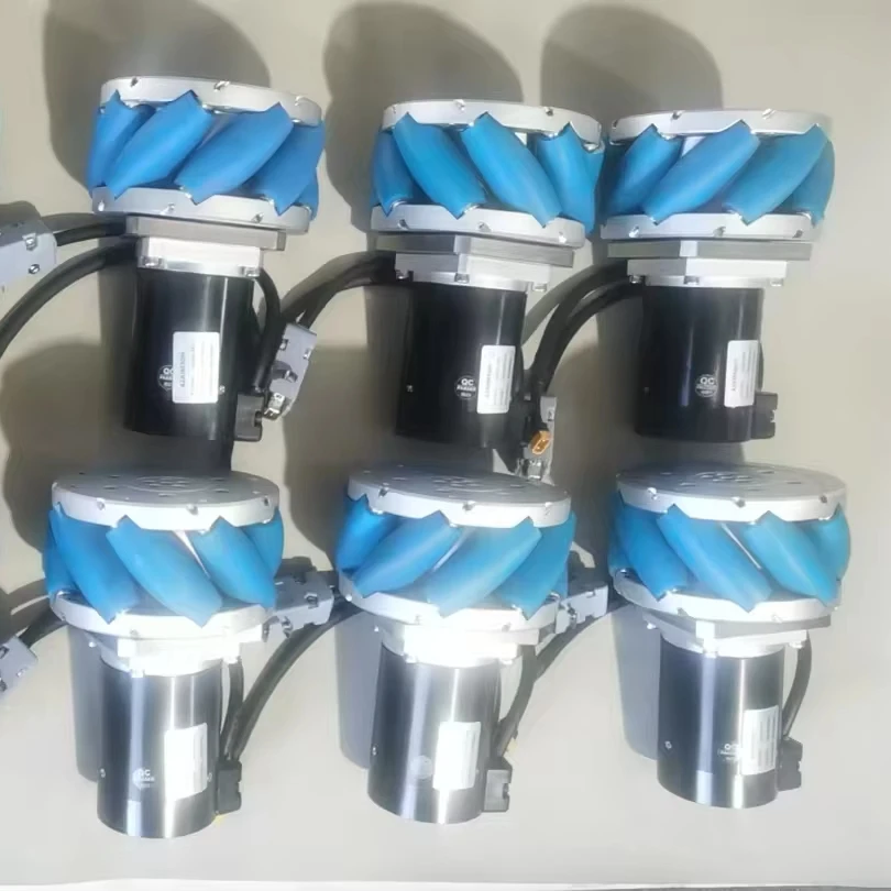 Omnidirectional Mecanum Wheel for AGV Polyurethane (PU) Material Custom Service