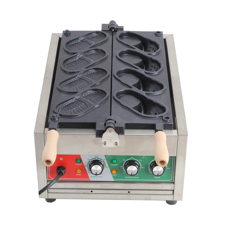 電気スナックマシン クロックス型ワッフルメーカー/パンシューメーカー