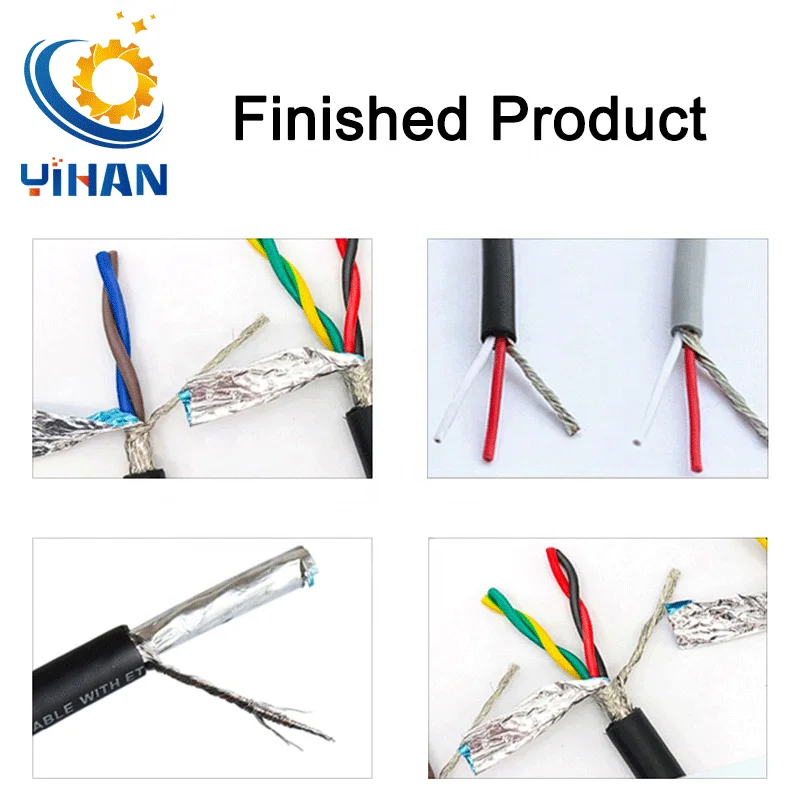 Low Price  Factory Direct Shielded Wire Brushing Machine Braided Wire Reeling Machine Shielded Wire Brush Machine