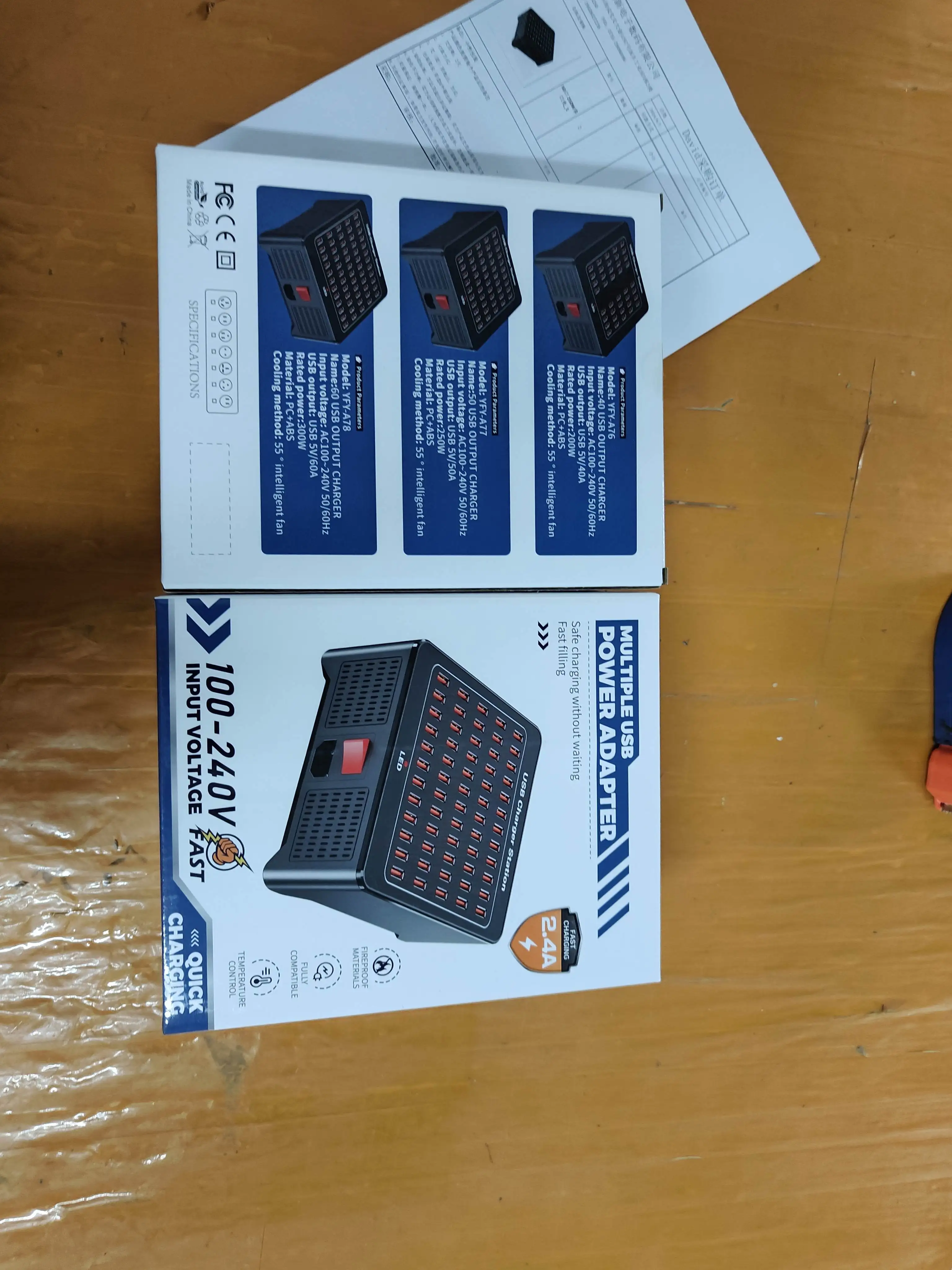 250W 50 Ports USB Charger for Android iPhone Adapter HUB Charging Station  Dock Socket Phone Charger Multi USB Charger Station