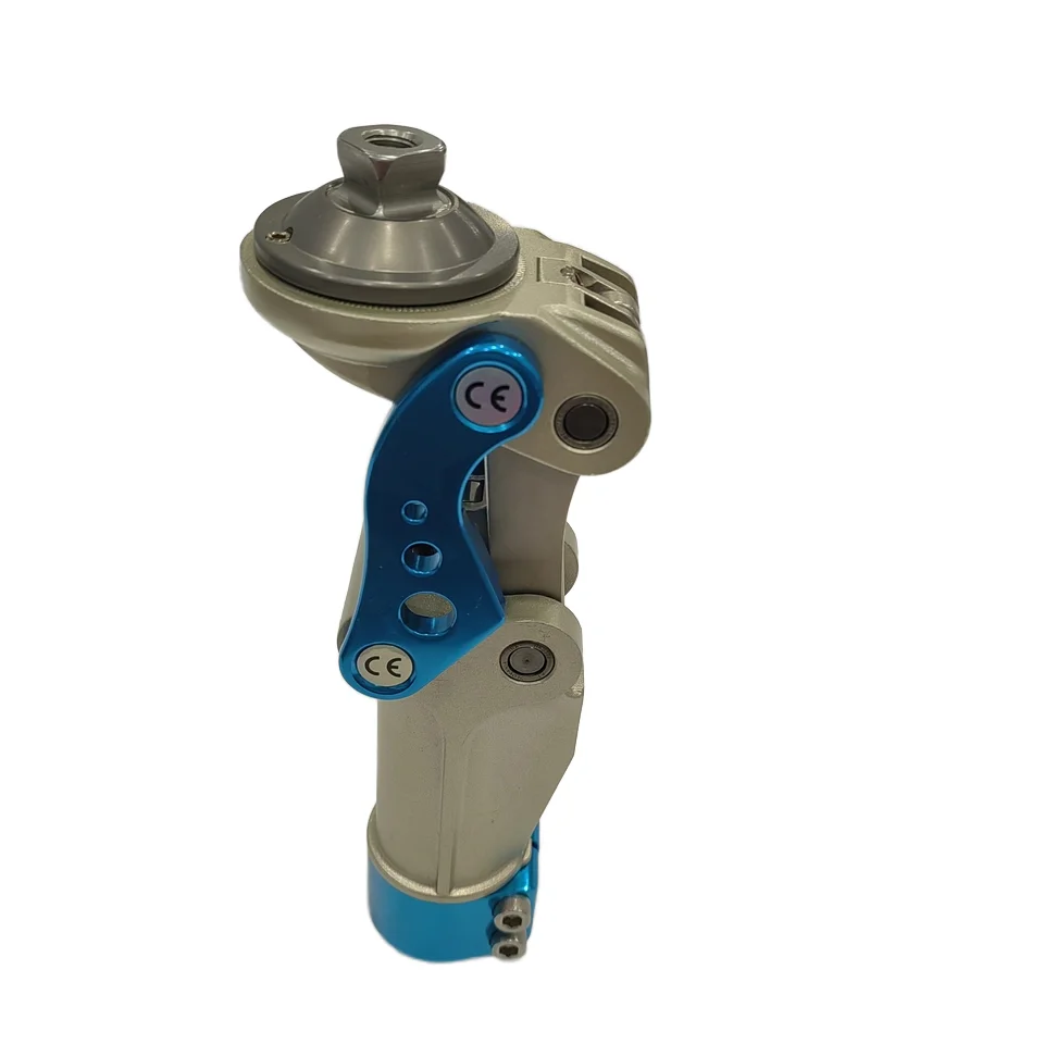 Polycentric Pneumatic Knee Joint Aluminum Alloy 135 Flexion Angle for Medical Use Prosthetic Leg Rehabilitation Equipment