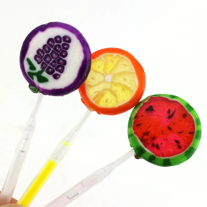 fruit lollipop