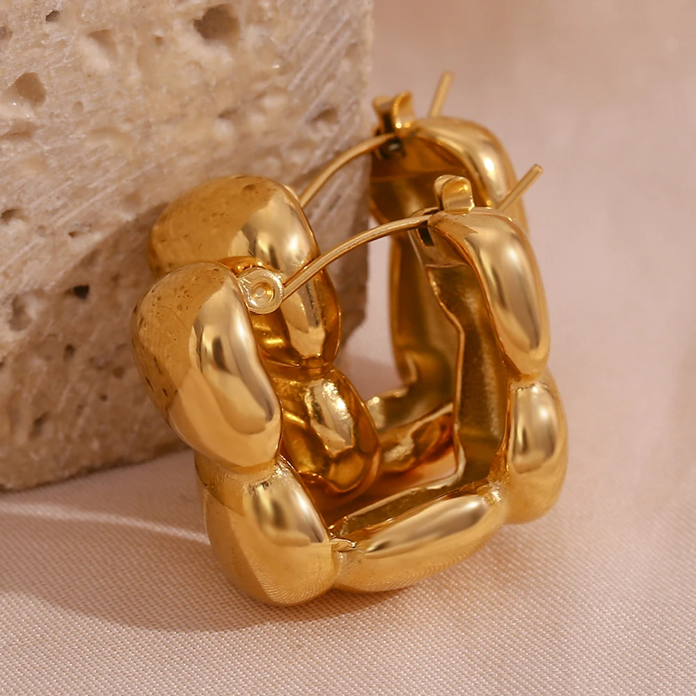 Tarnish Free Jewelry Set Y2k Enamel Crystal Rhinestone Earring Set Pvd