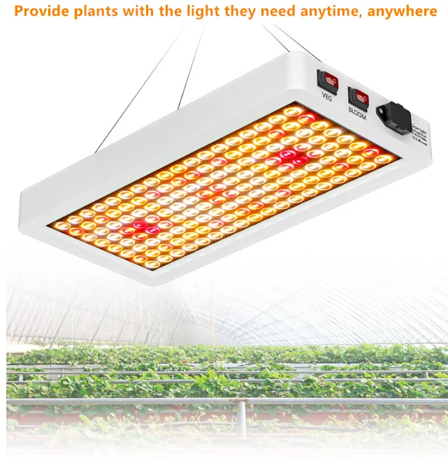 Commercial Full Spectrum 600W 1000W LED Grow Light VEG BLOOM Switch ...